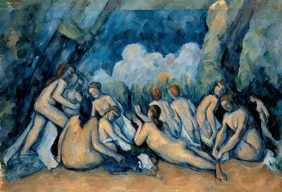 The Large Bathers by Paul Cézanne
